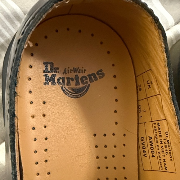 Dr. Martens Black Maryjane Shoes with Buckles - Picture 3 of 5